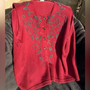 Vintage Pendleton Plus Women’s Wool Vest size 1X